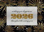 HP08319 Glitter of Happiness Holiday Cards 7 7/8 x 5 5/8"