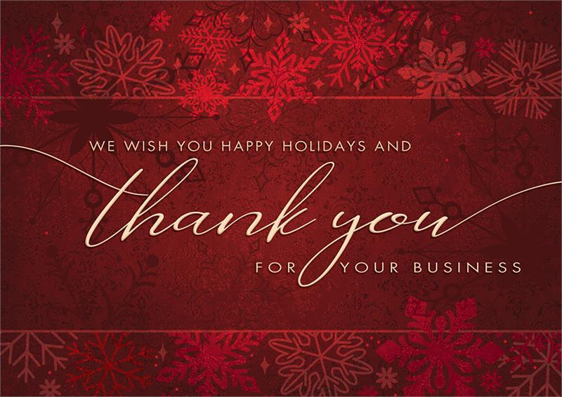 HP08320 Deep Thanks Holiday Cards...