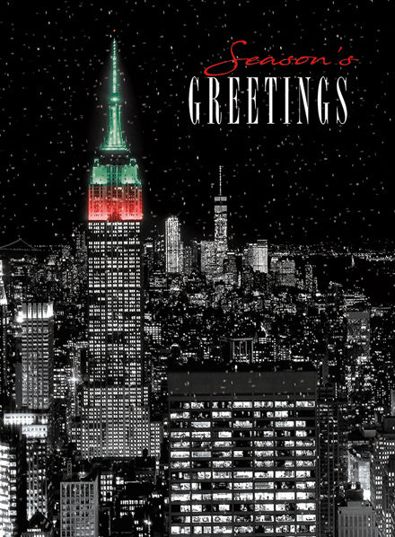 HP09303 City Sights Holiday Cards...