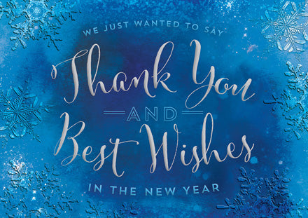 HP09307 Cool Cobalt Holiday Cards...
