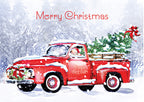 HP09315 Farm Fresh Christmas Cards 7 7/8 x 5 5/8"