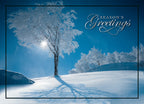 HP15303 - NN5303 Sky Blue Holiday Cards 7 7/8 x 5 5/8"