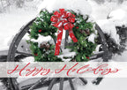 HV08804 Spirit of Holidays Petite Holiday Greeting Cards 7 x 5"