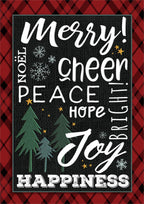 HV08809 Infinite Wishes Petite Holiday Greeting Cards 5 x 7"
