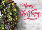 HV08814 Christmas Vignette Petite Holiday Greeting Cards 7 x 5"