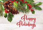 HV08815 Woodland Sprig Petite Holiday Greeting Cards 7 x 5"