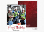 MT08953 Just Like That Flat Holiday Photo Cards 5 5/8 x 7 7/8"