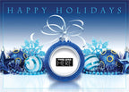 MT15012 Sapphire Season Holiday Logo Cards 7 7/8 x 5 5/8"