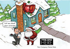 MT1517 Fender Bender Holiday Logo Cards 7 7/8 x 5 5/8"