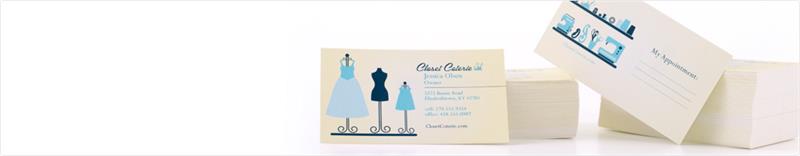 Full Color Uncoated Business Cards