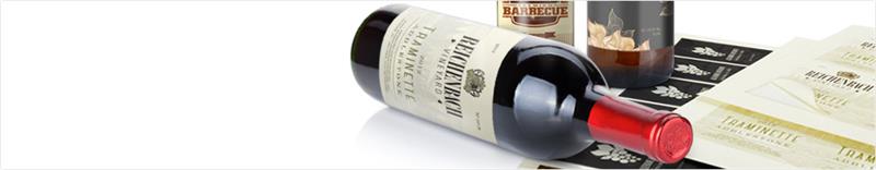Full Color Wine & Bottle...
